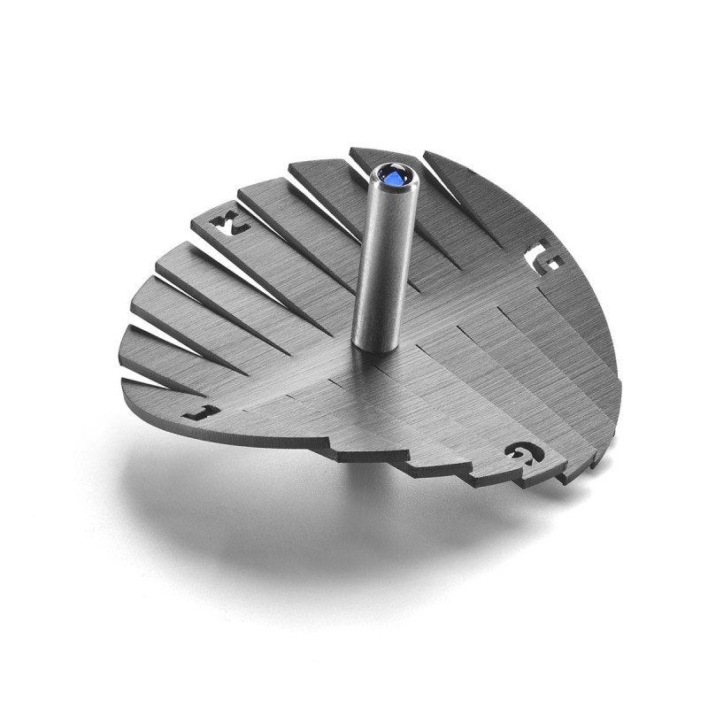 Adi Sidler Anodized Aluminum Amorphous Dreidel